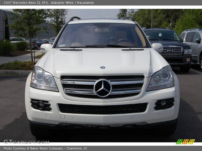 Alabaster White / Macadamia 2007 Mercedes-Benz GL 450