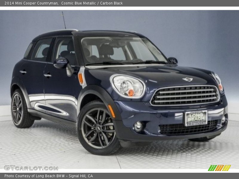 Cosmic Blue Metallic / Carbon Black 2014 Mini Cooper Countryman