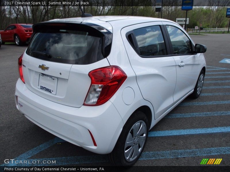 Summit White / Jet Black 2017 Chevrolet Spark LS