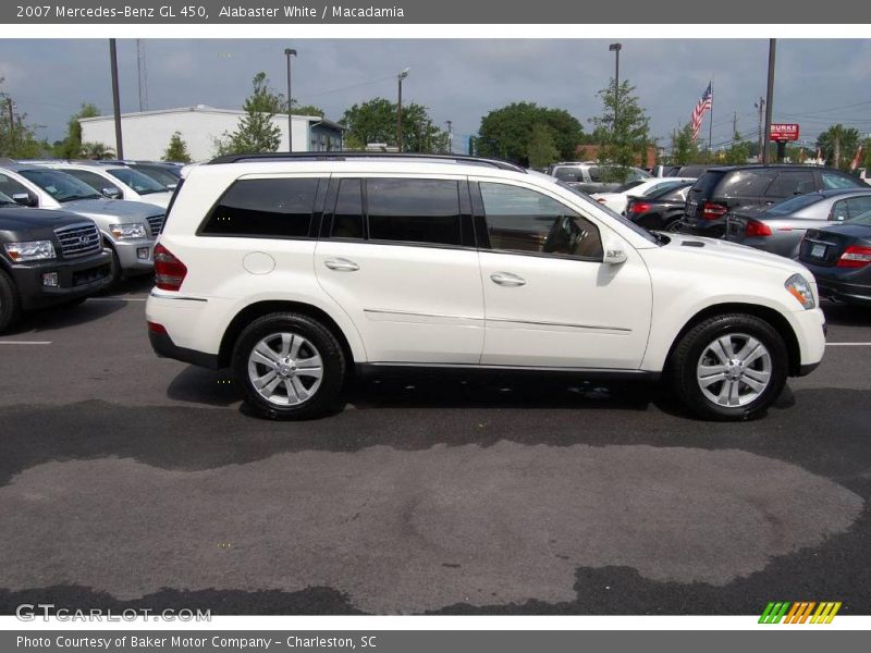 Alabaster White / Macadamia 2007 Mercedes-Benz GL 450