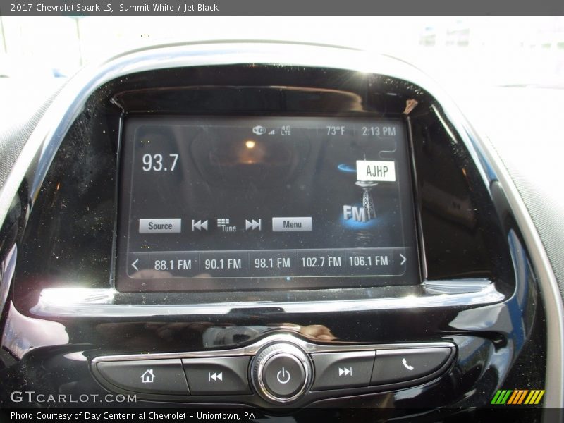 Summit White / Jet Black 2017 Chevrolet Spark LS