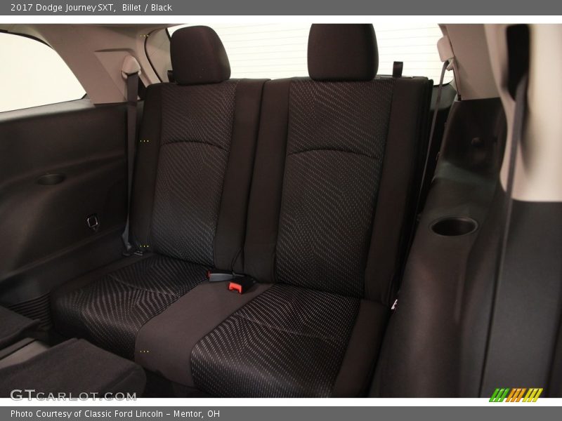 Rear Seat of 2017 Journey SXT