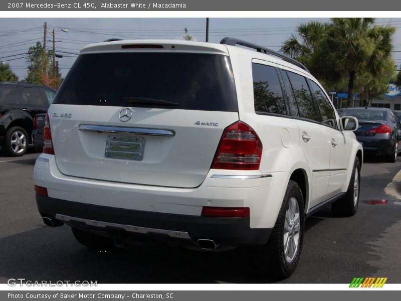 Alabaster White / Macadamia 2007 Mercedes-Benz GL 450