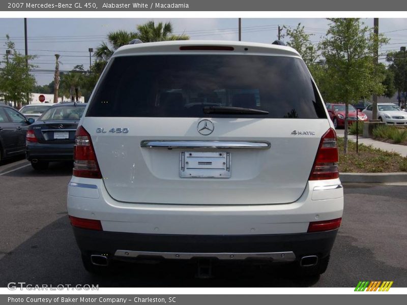 Alabaster White / Macadamia 2007 Mercedes-Benz GL 450