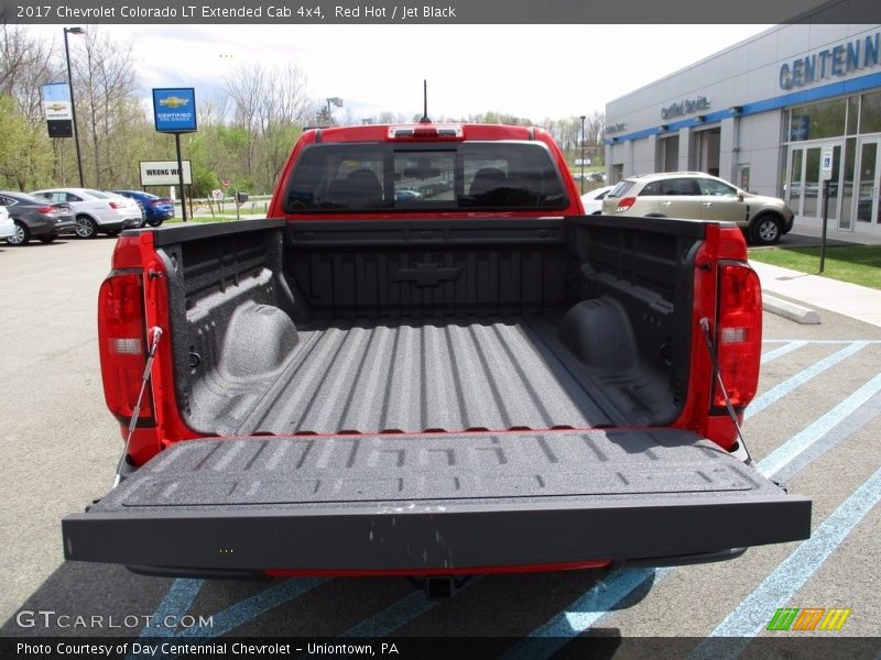 Red Hot / Jet Black 2017 Chevrolet Colorado LT Extended Cab 4x4