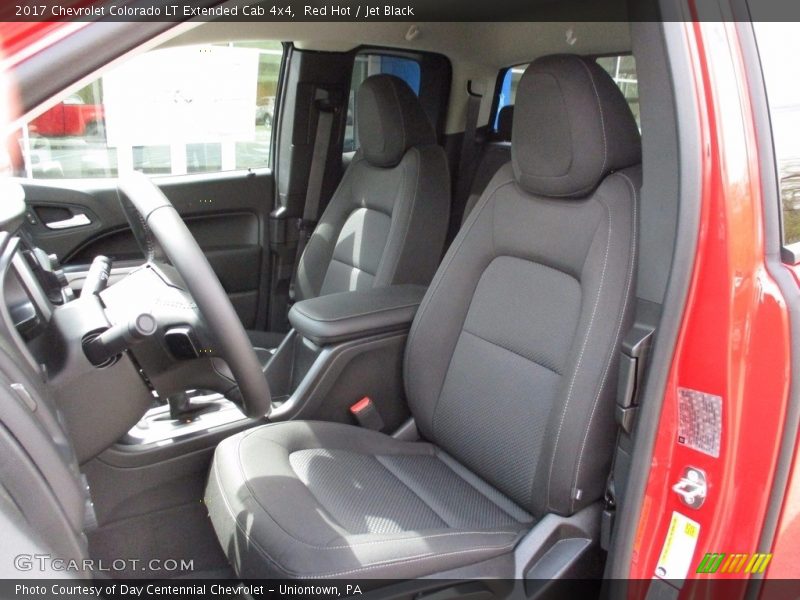 Red Hot / Jet Black 2017 Chevrolet Colorado LT Extended Cab 4x4