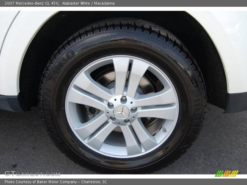Alabaster White / Macadamia 2007 Mercedes-Benz GL 450
