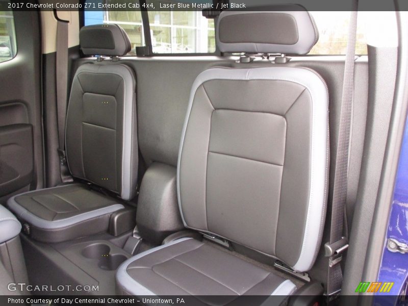 Rear Seat of 2017 Colorado Z71 Extended Cab 4x4