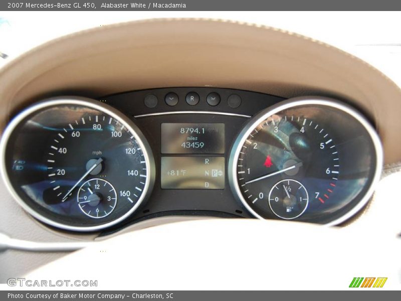 Alabaster White / Macadamia 2007 Mercedes-Benz GL 450