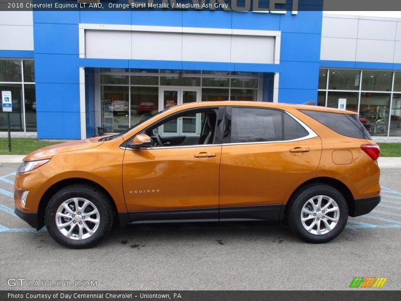  2018 Equinox LT AWD Orange Burst Metallic