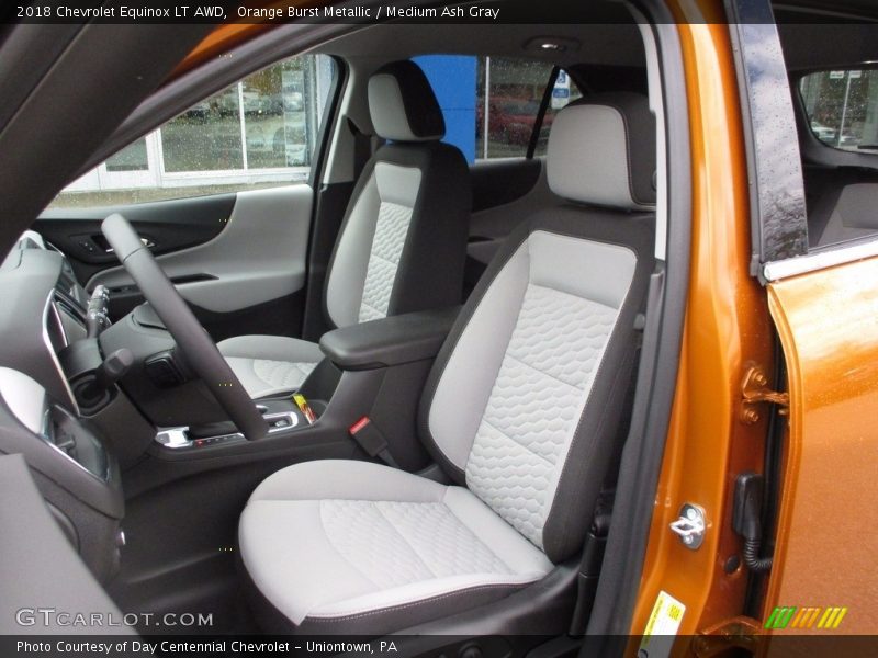 Front Seat of 2018 Equinox LT AWD