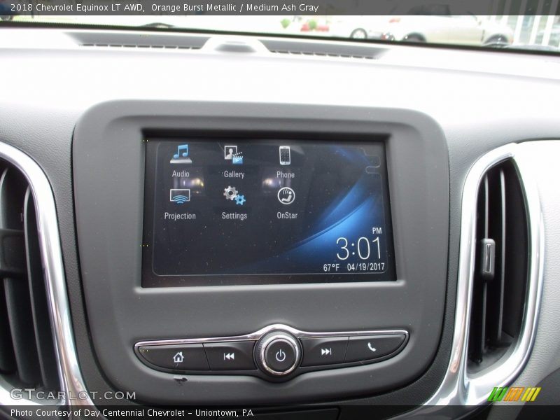 Controls of 2018 Equinox LT AWD