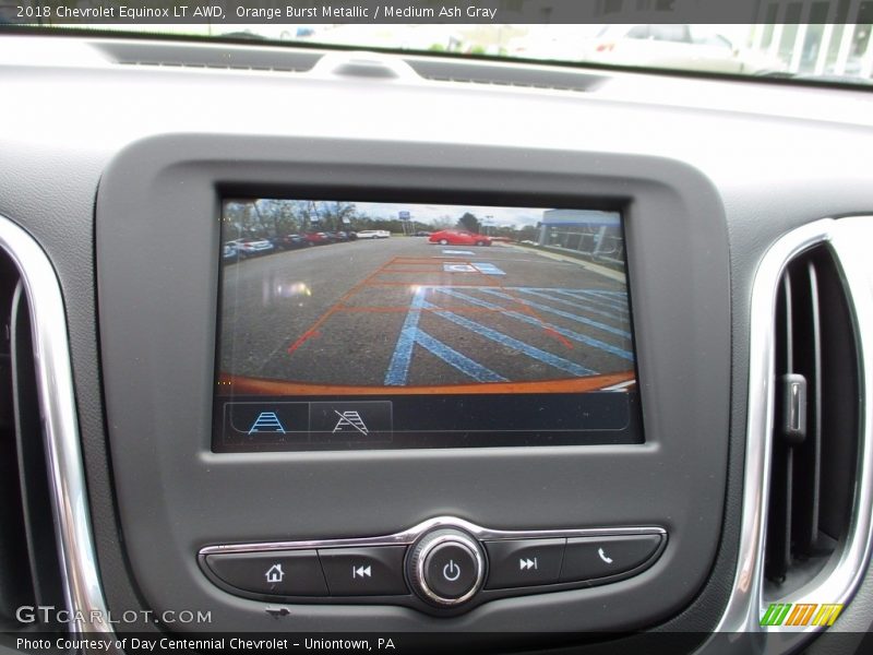 Orange Burst Metallic / Medium Ash Gray 2018 Chevrolet Equinox LT AWD