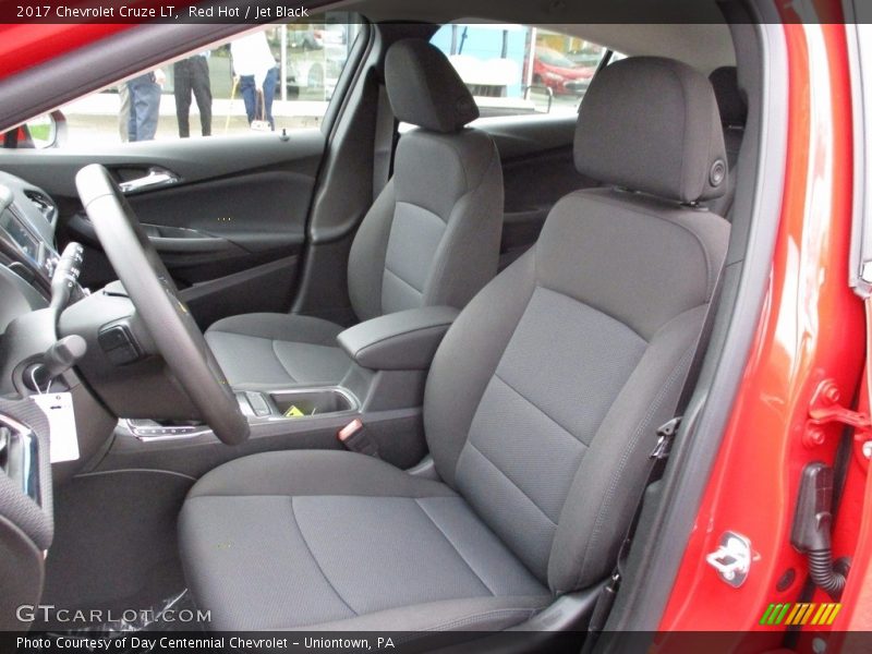 Red Hot / Jet Black 2017 Chevrolet Cruze LT