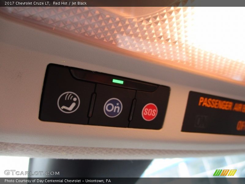 Red Hot / Jet Black 2017 Chevrolet Cruze LT