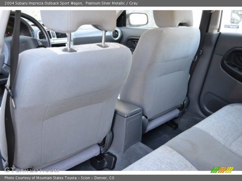 Platinum Silver Metallic / Gray 2004 Subaru Impreza Outback Sport Wagon