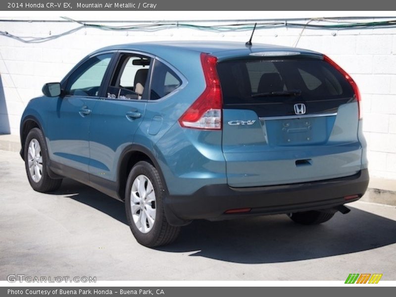 Mountain Air Metallic / Gray 2014 Honda CR-V EX