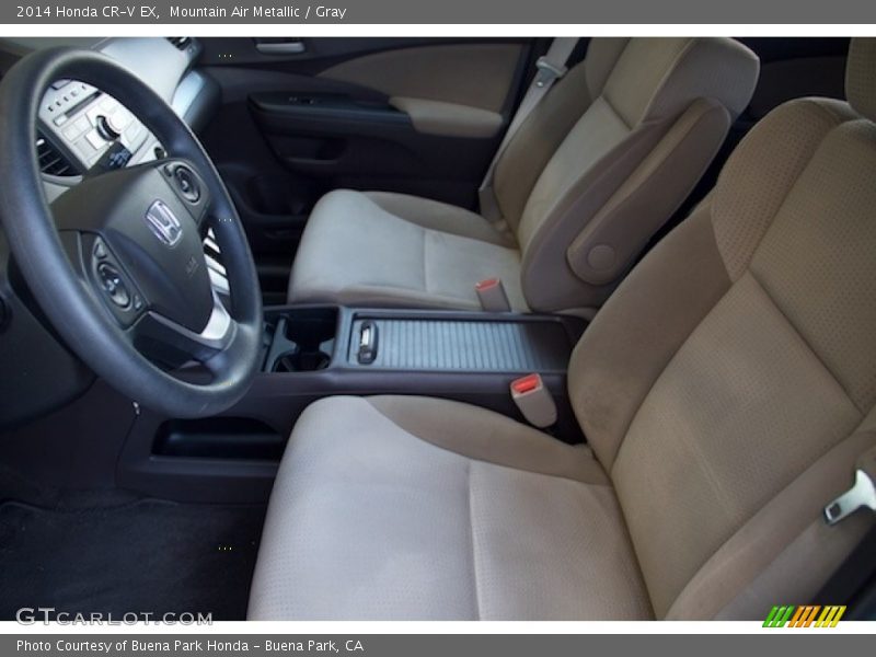 Mountain Air Metallic / Gray 2014 Honda CR-V EX