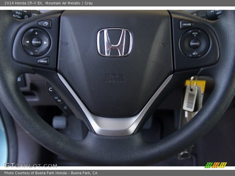 Mountain Air Metallic / Gray 2014 Honda CR-V EX