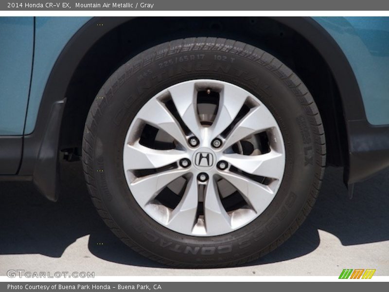 Mountain Air Metallic / Gray 2014 Honda CR-V EX