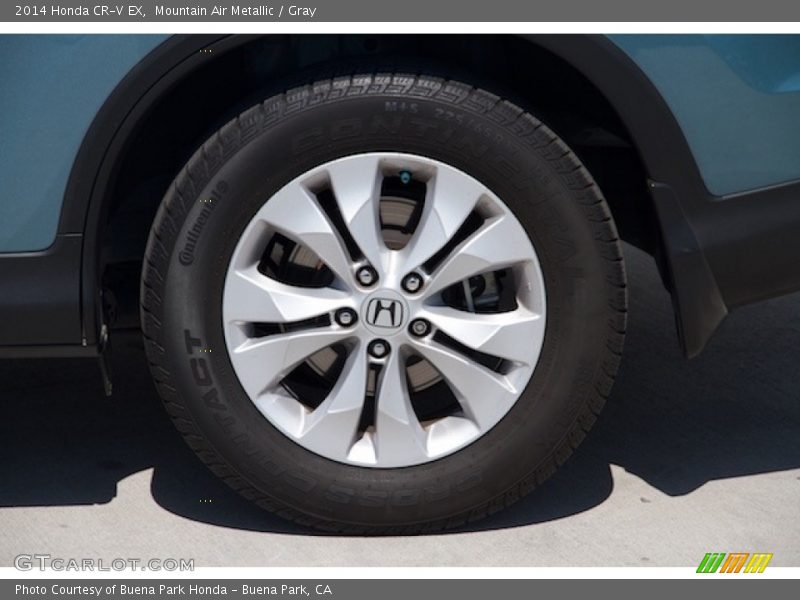 Mountain Air Metallic / Gray 2014 Honda CR-V EX