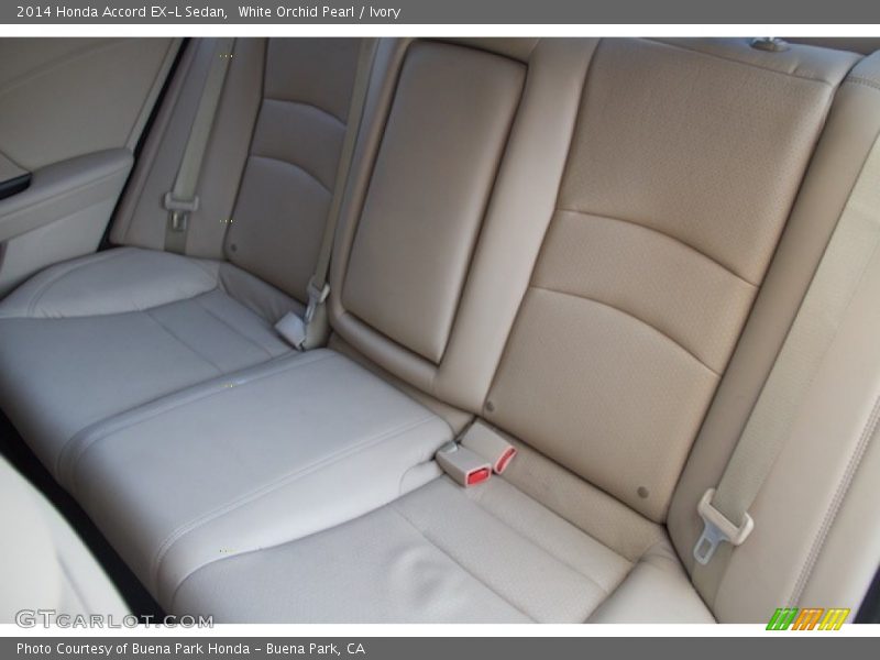 White Orchid Pearl / Ivory 2014 Honda Accord EX-L Sedan