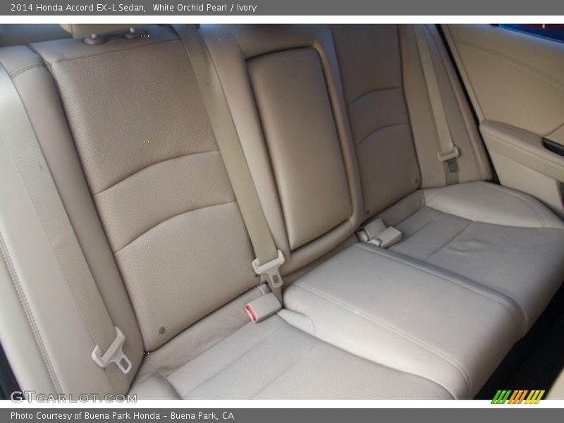White Orchid Pearl / Ivory 2014 Honda Accord EX-L Sedan