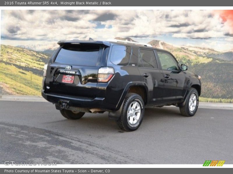 Midnight Black Metallic / Black 2016 Toyota 4Runner SR5 4x4