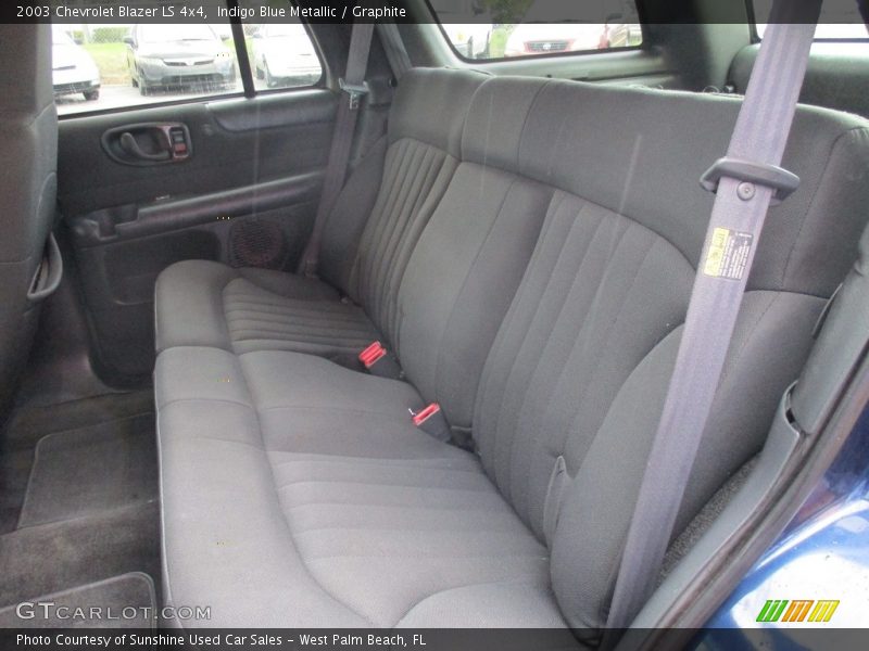 Indigo Blue Metallic / Graphite 2003 Chevrolet Blazer LS 4x4