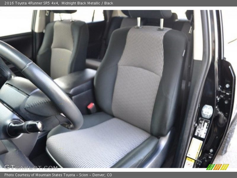 Midnight Black Metallic / Black 2016 Toyota 4Runner SR5 4x4