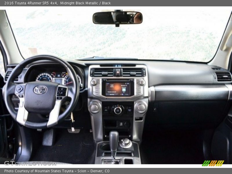 Midnight Black Metallic / Black 2016 Toyota 4Runner SR5 4x4