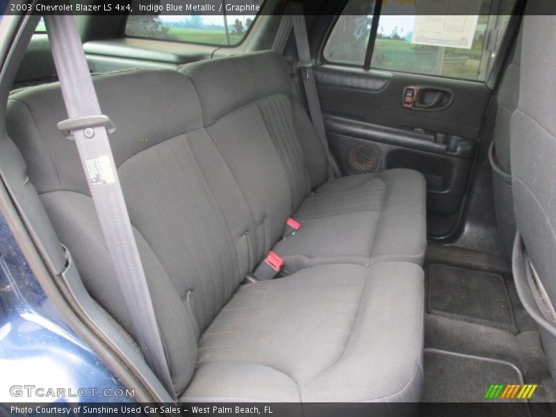 Indigo Blue Metallic / Graphite 2003 Chevrolet Blazer LS 4x4