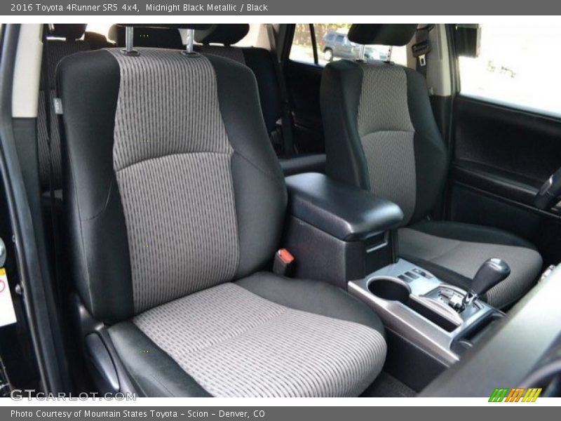 Midnight Black Metallic / Black 2016 Toyota 4Runner SR5 4x4