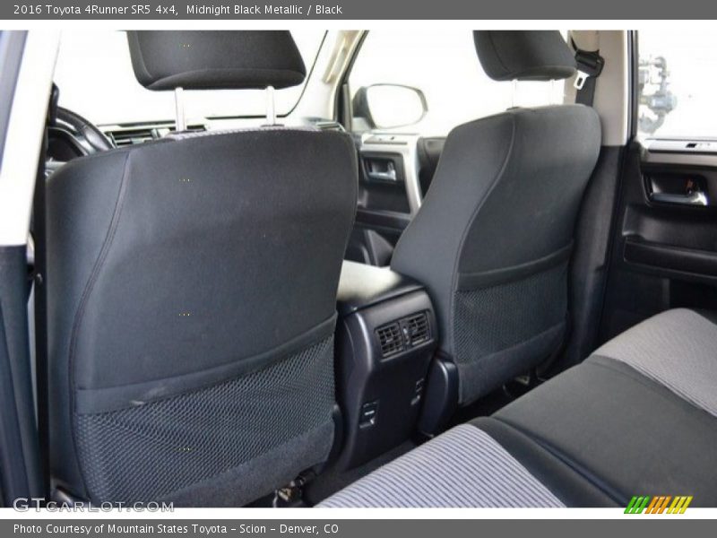 Midnight Black Metallic / Black 2016 Toyota 4Runner SR5 4x4