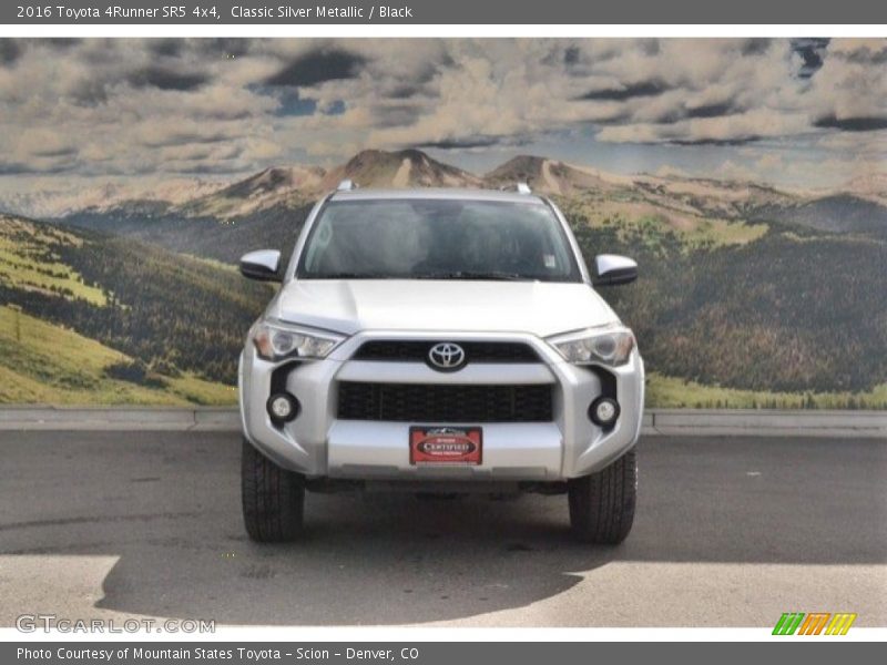 Classic Silver Metallic / Black 2016 Toyota 4Runner SR5 4x4