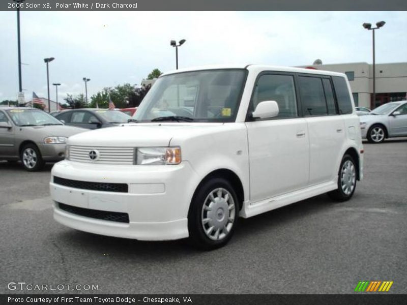 Polar White / Dark Charcoal 2006 Scion xB
