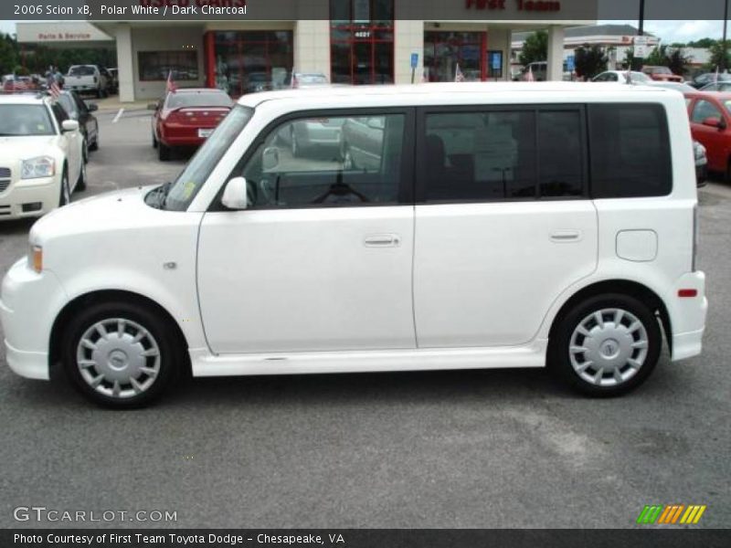 Polar White / Dark Charcoal 2006 Scion xB