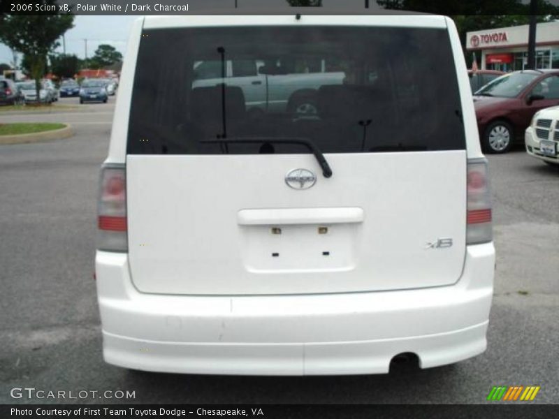 Polar White / Dark Charcoal 2006 Scion xB