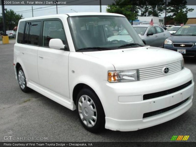 Polar White / Dark Charcoal 2006 Scion xB
