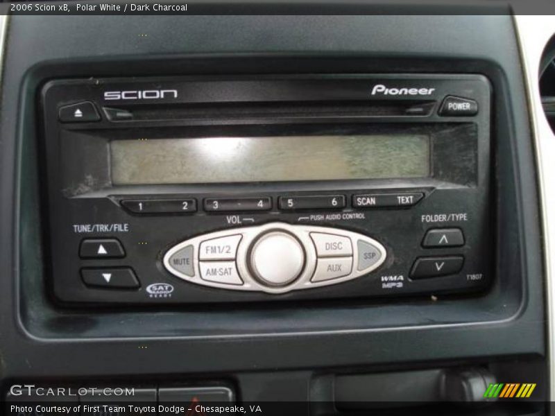 Polar White / Dark Charcoal 2006 Scion xB