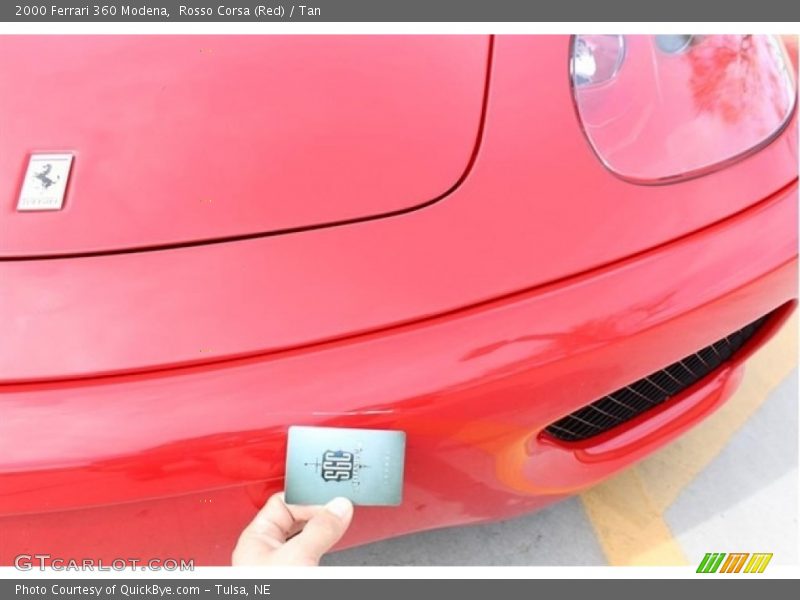 Rosso Corsa (Red) / Tan 2000 Ferrari 360 Modena