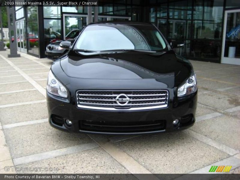 Super Black / Charcoal 2009 Nissan Maxima 3.5 SV