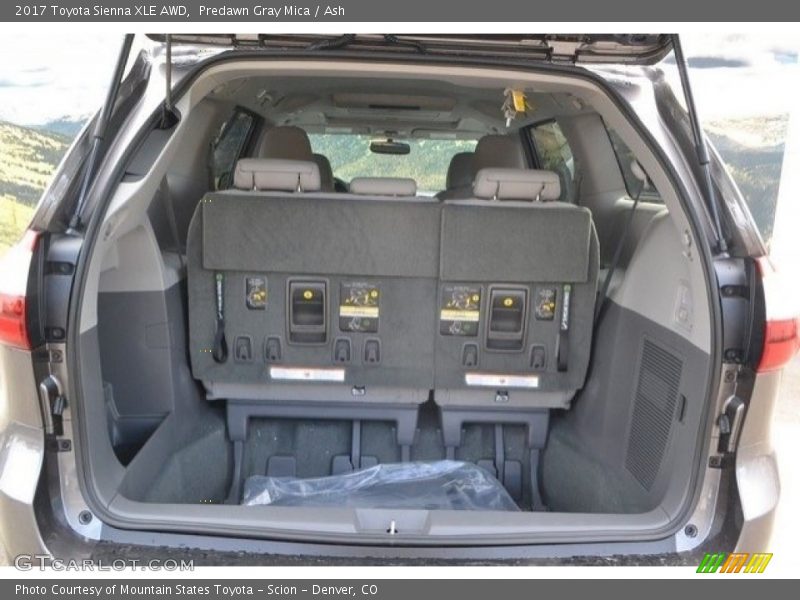 Predawn Gray Mica / Ash 2017 Toyota Sienna XLE AWD
