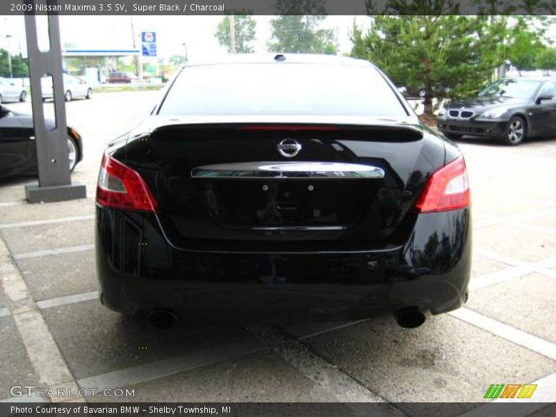 Super Black / Charcoal 2009 Nissan Maxima 3.5 SV
