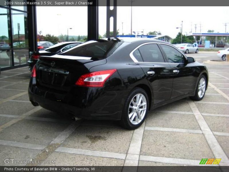 Super Black / Charcoal 2009 Nissan Maxima 3.5 SV