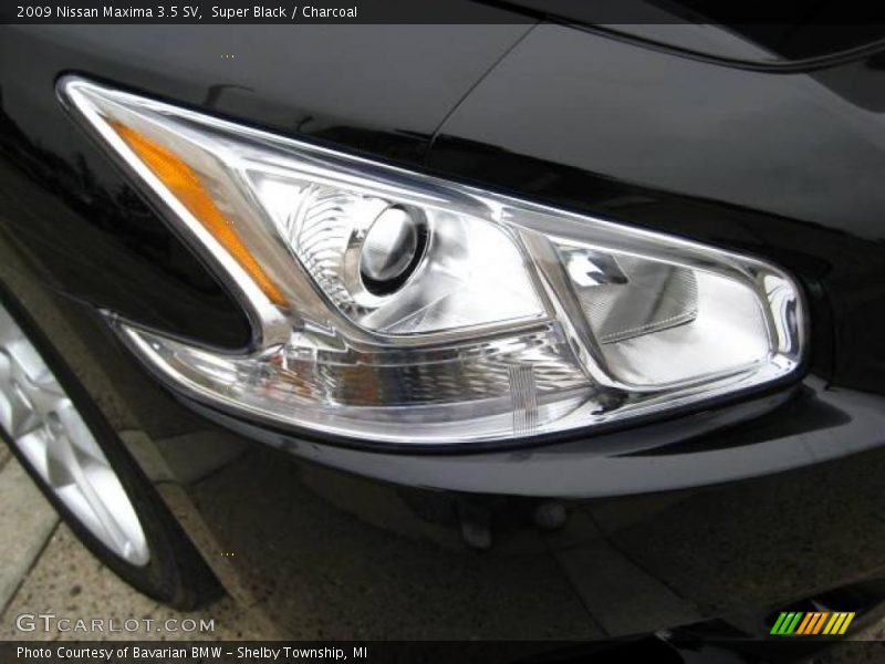 Super Black / Charcoal 2009 Nissan Maxima 3.5 SV