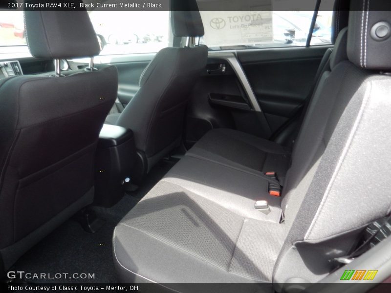 Black Current Metallic / Black 2017 Toyota RAV4 XLE
