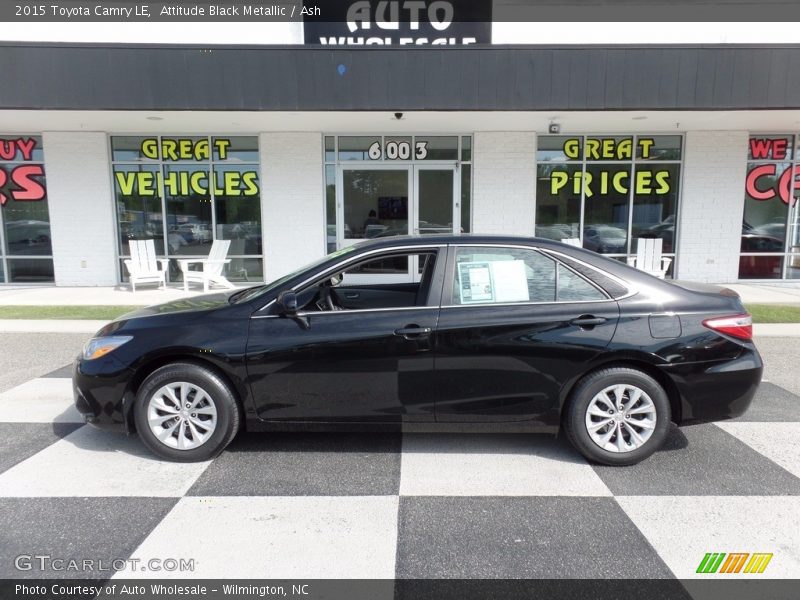 Attitude Black Metallic / Ash 2015 Toyota Camry LE