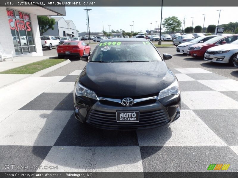 Attitude Black Metallic / Ash 2015 Toyota Camry LE