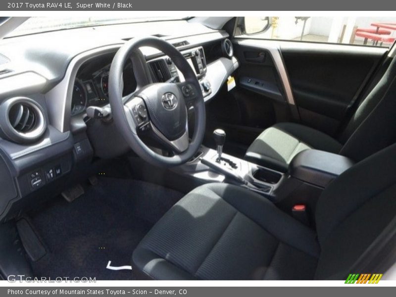  2017 RAV4 LE Black Interior